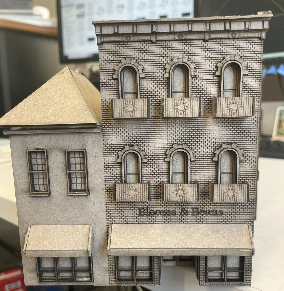 My infill design model for 422-424 King Street
