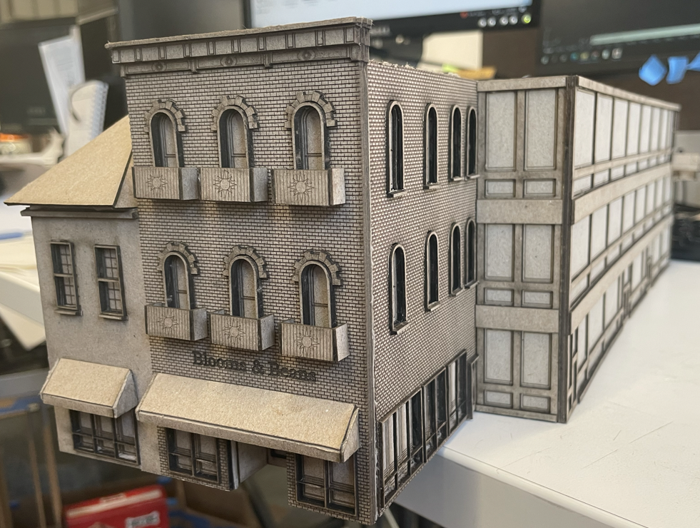 My infill design model for 422-424 King Street